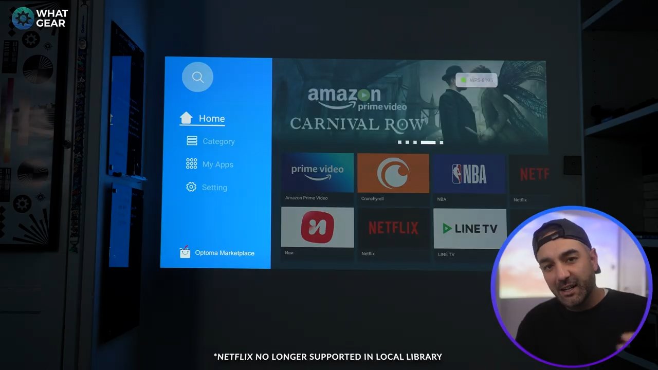 optmoma UHZ55 review apps.jpg