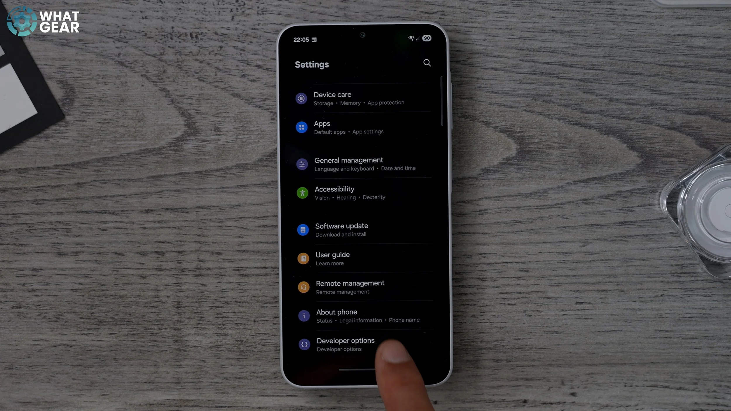 Galaxy A26 tips and tricks dev options 2.jpg