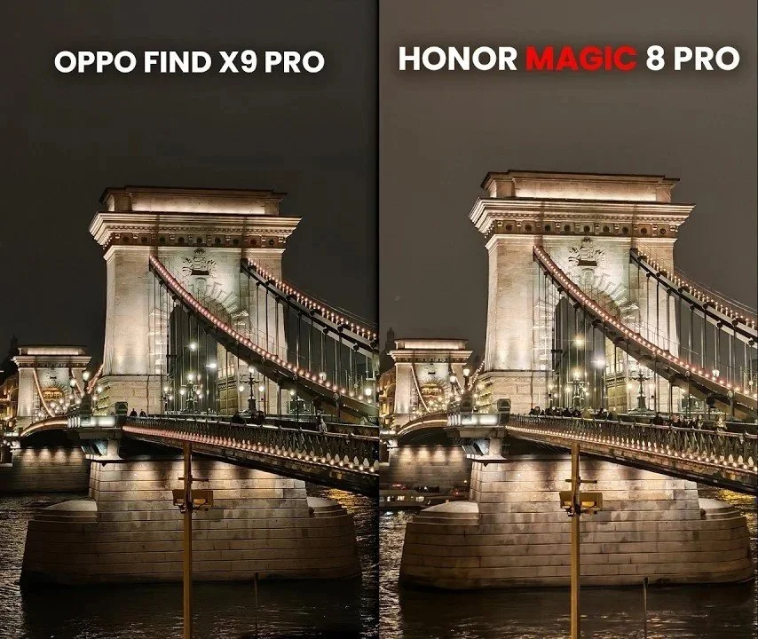 Honor Magic 8 Pro Vs Oppo Find X9 Pro - Blind Comparison 📸 ( Budapest, Hungary )