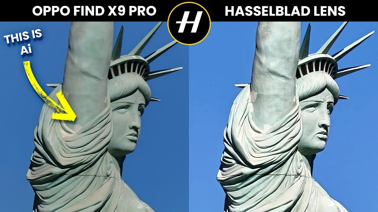 Oppo Find X9 Pro Camera Vs Hasselblad Tele-Converter Lens Kit ( CAMERA TEST )