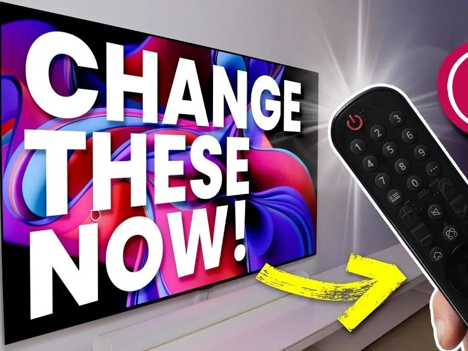 LG C5 &amp; G5 OLED - First Things To Do! (Tips &amp; Tricks)