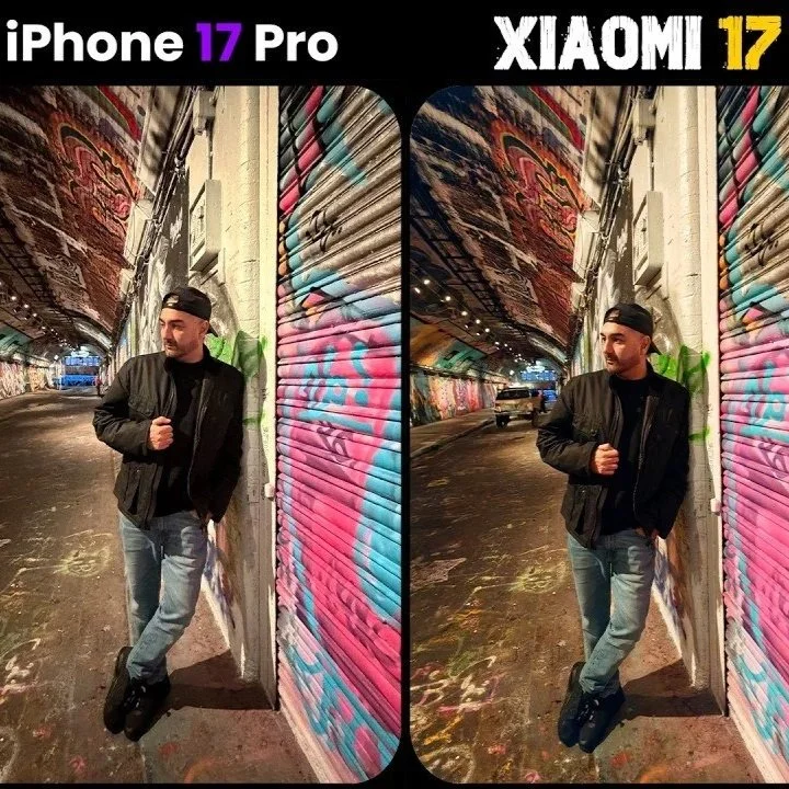 Xiaomi 17 vs iPhone 17 Pro Max vs Oneplus 15 📸 BLIND CAMERA COMPARISON ( Banksy Exhibit, London )