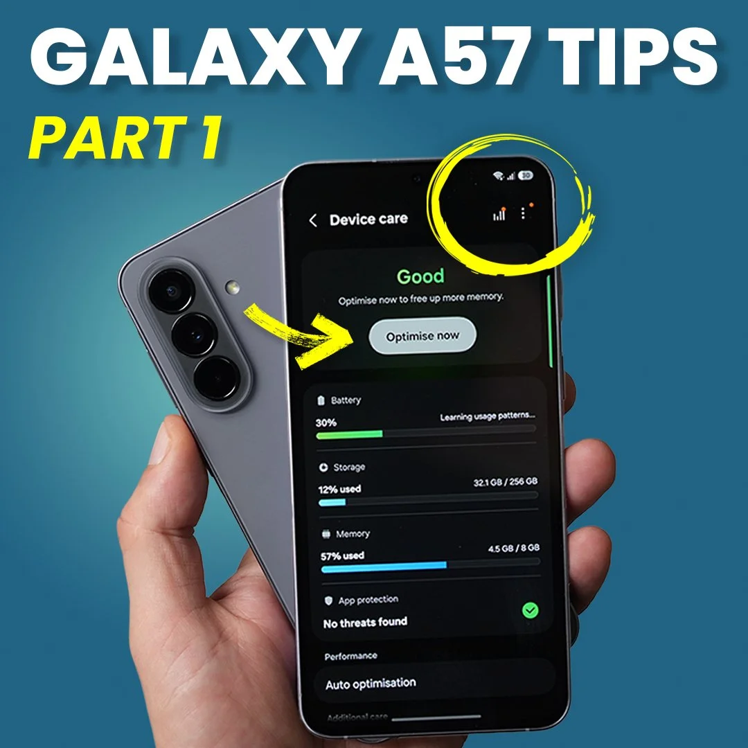 Galaxy A57 - First 10 Things To Do ( Tips, Tricks &amp; Hidden Features! ) Part 1