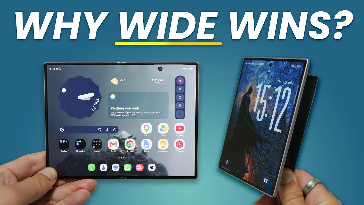 Galaxy Z Fold 8 ( WIDE ) - Better Than The ULTRA?