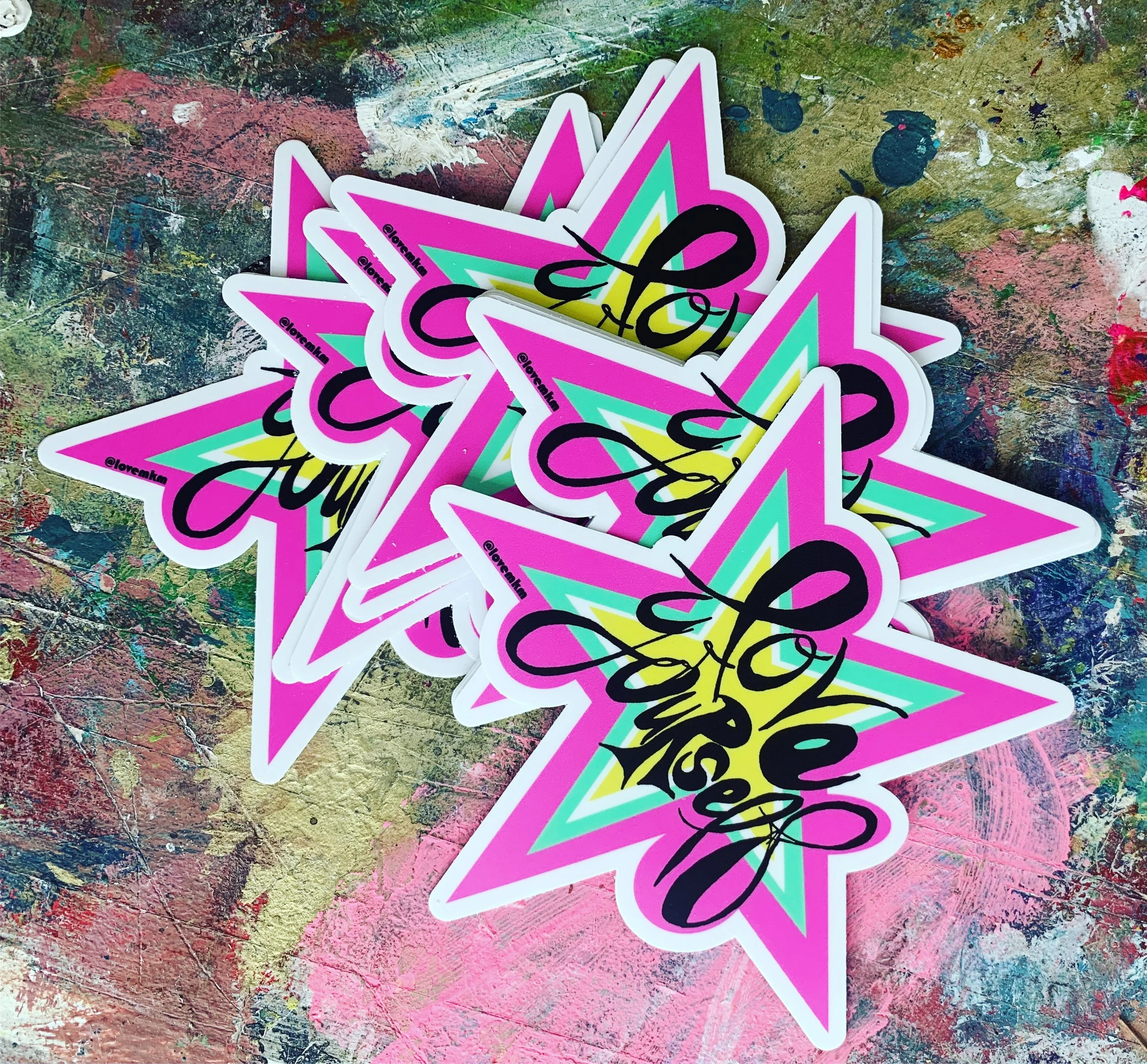 "Love Yourself" 2019 Stickers 