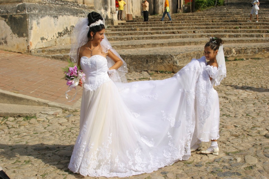 Waiting to get married. Trinidad, Cuba.