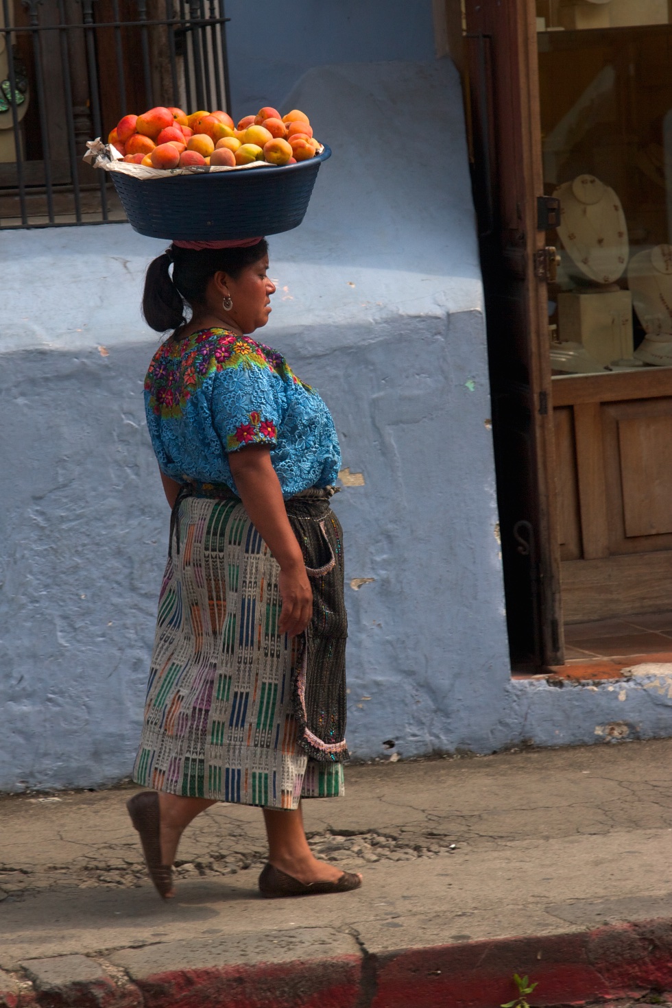 Skilled at doing a balancing act. Antigua, Guatemala.