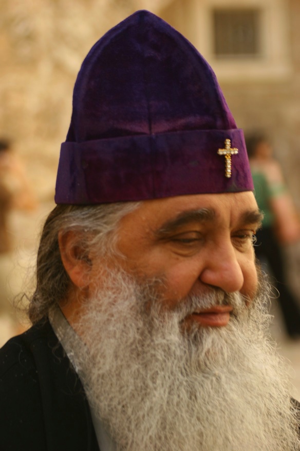 Russian Orthodox patriarch. Jerusalem, Israel.