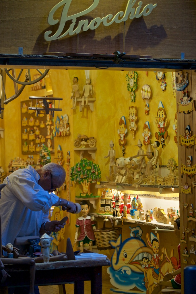 A single-minded carpenter. Rome, Italy.