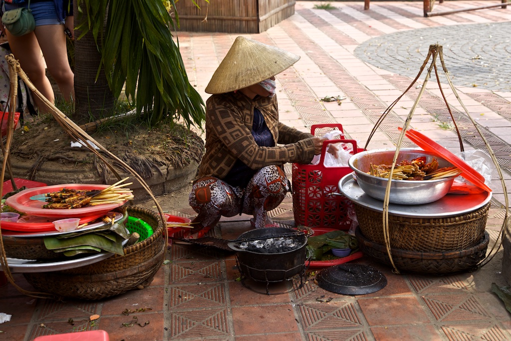 Street vendor. Hanoi, Viet Nam.