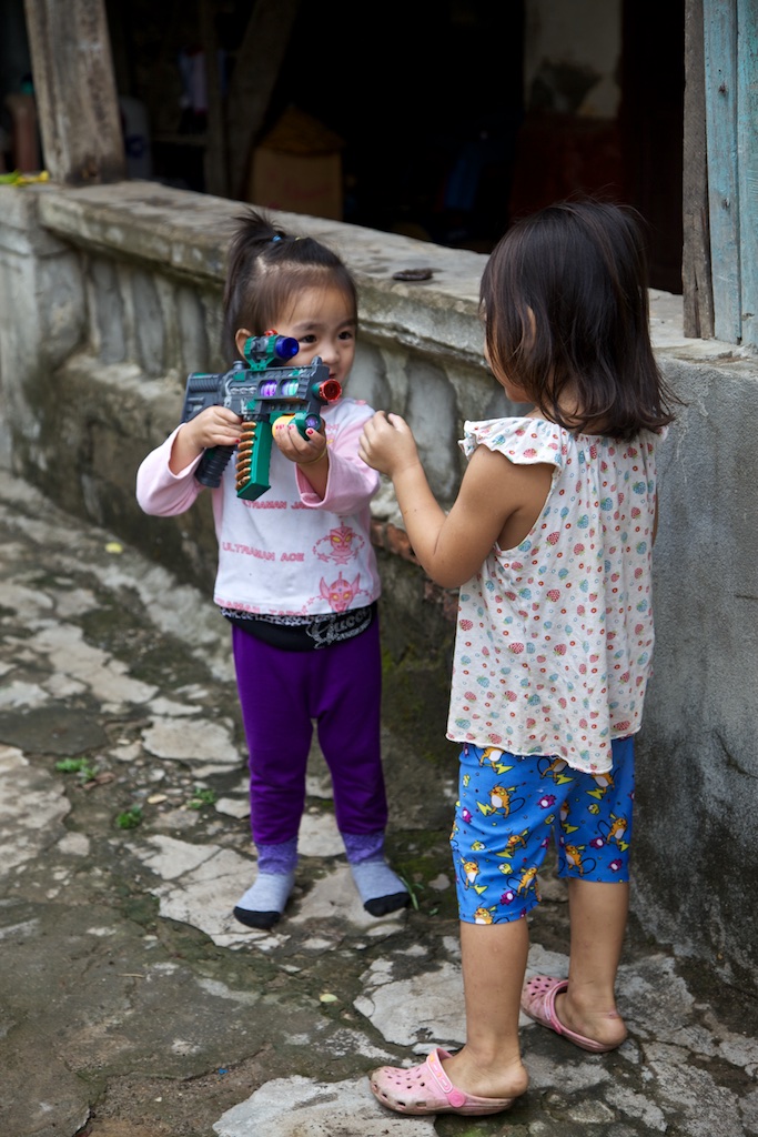 Learning how to make war starts early. Indochina.