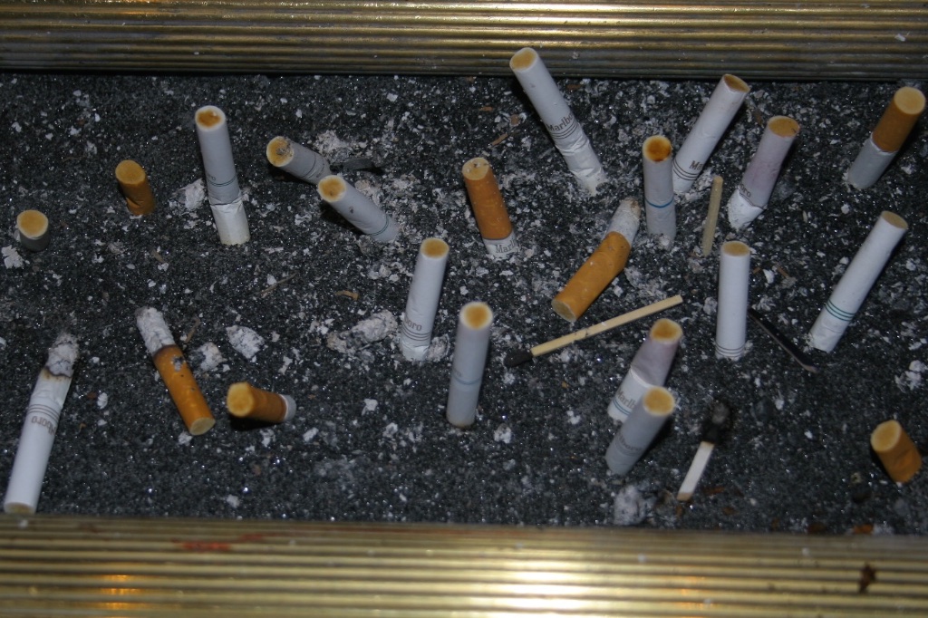 Nicotine proofs. Las Vegas, USA.