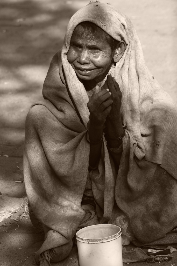 Beggar. India.