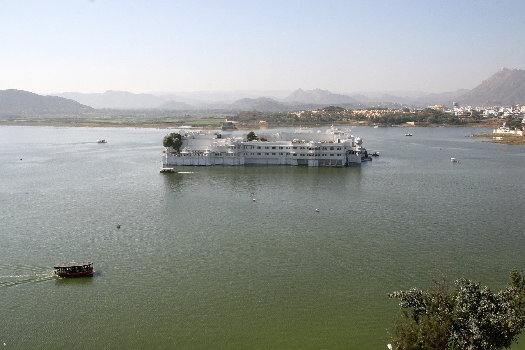 Floating Palace. Udaipur, India.