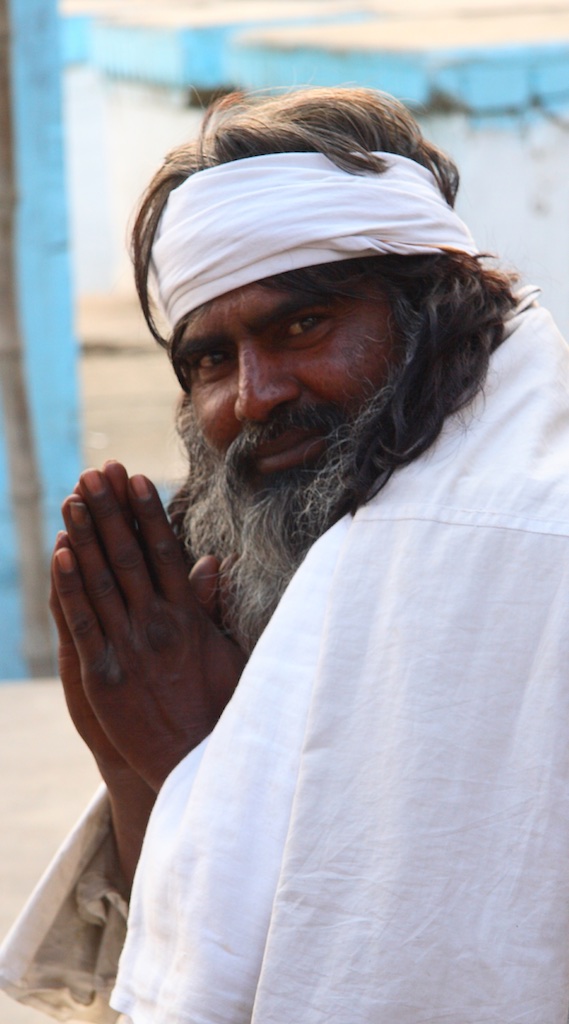 Guru by the Ganges. Varanasi, India.