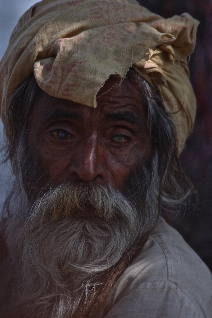 Lost in visions of the past. Orccha, India.