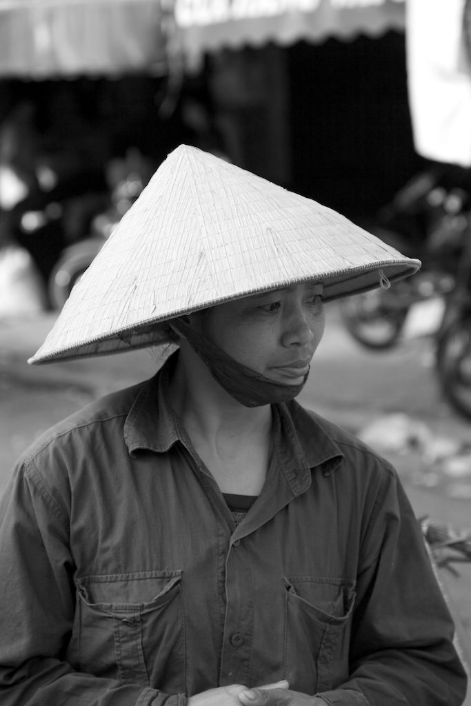 Protected, come rain or come shine. Saigon, Viet Nam.