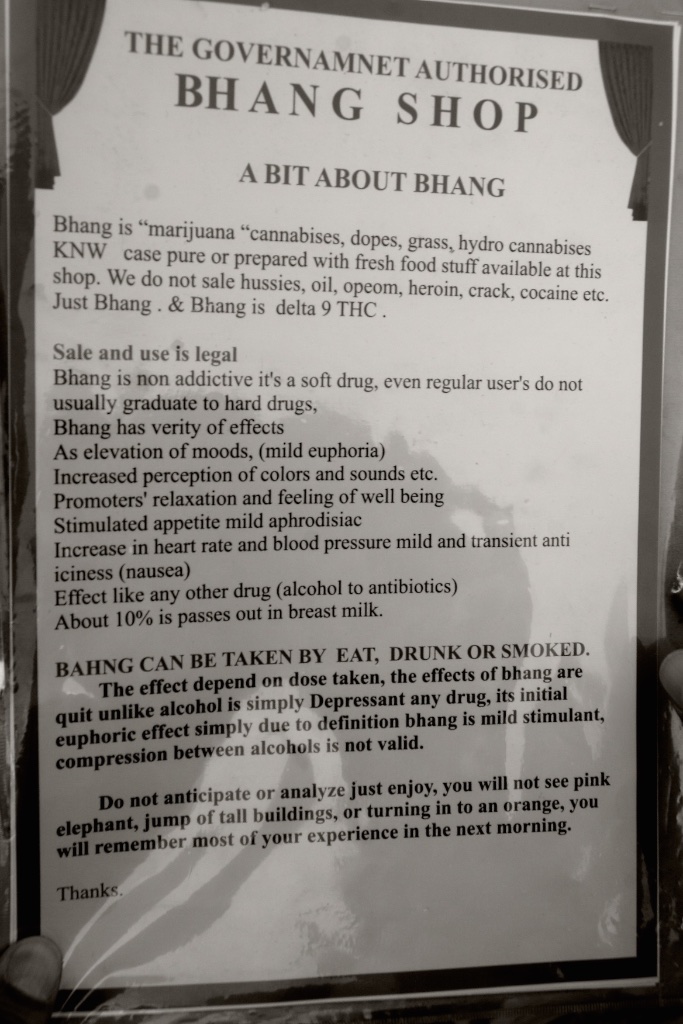 The bhang shop experience that promises to not turn you into an orange.