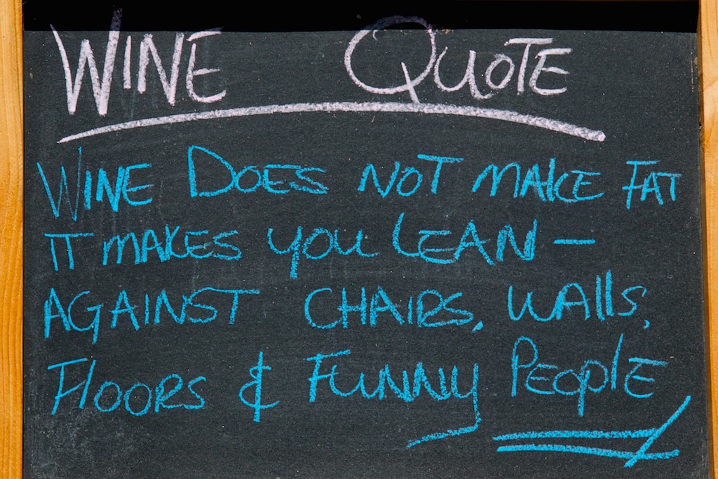 A most accurate wine quote.