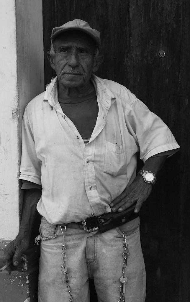 The man with the keys. Antigua, Guatemala.