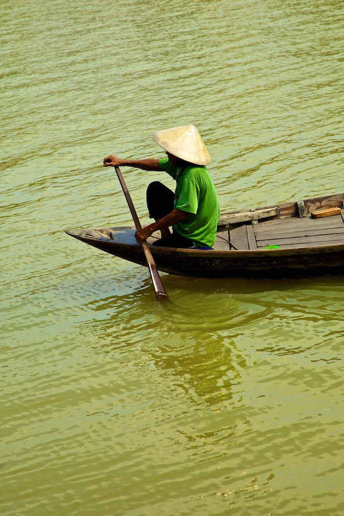 Green River paddling. Viet Nam.