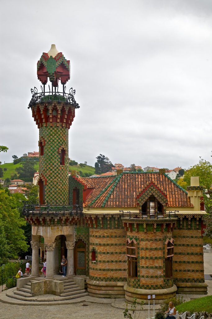 The "El Capricho" summer villa by Antonio Gaudí, Comillas, Spain.