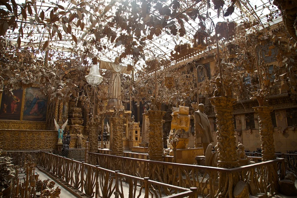 Cork millionaire Henrique Amorim's cork museum in Santa Maria de Lamas, Portugal.