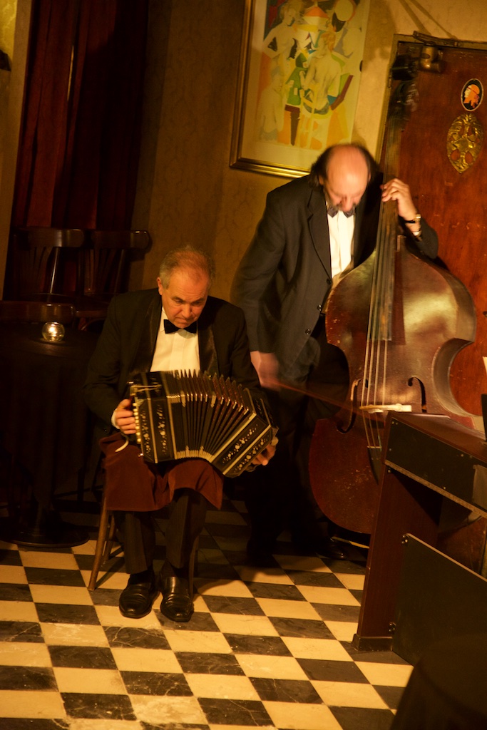 The Bar Sur tango house band. Buenos Aires, Argentina.