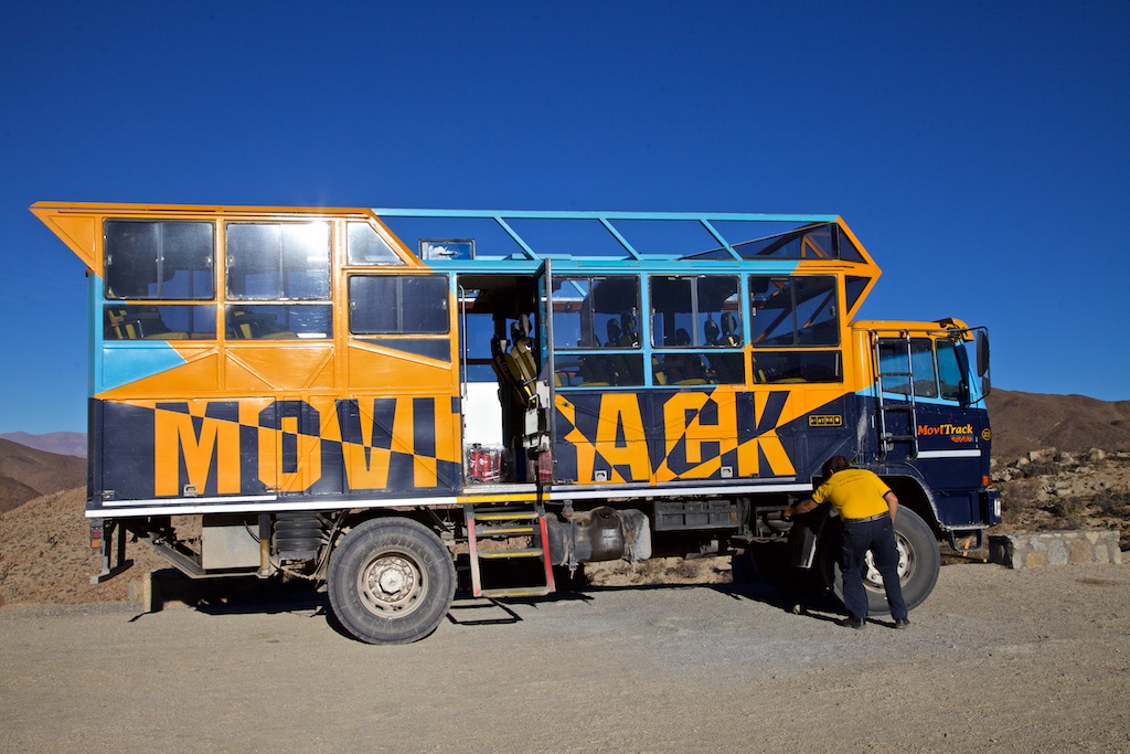 The vehicle to take you from anywhere to everywhere. Argentina, on the border with Bolivia.