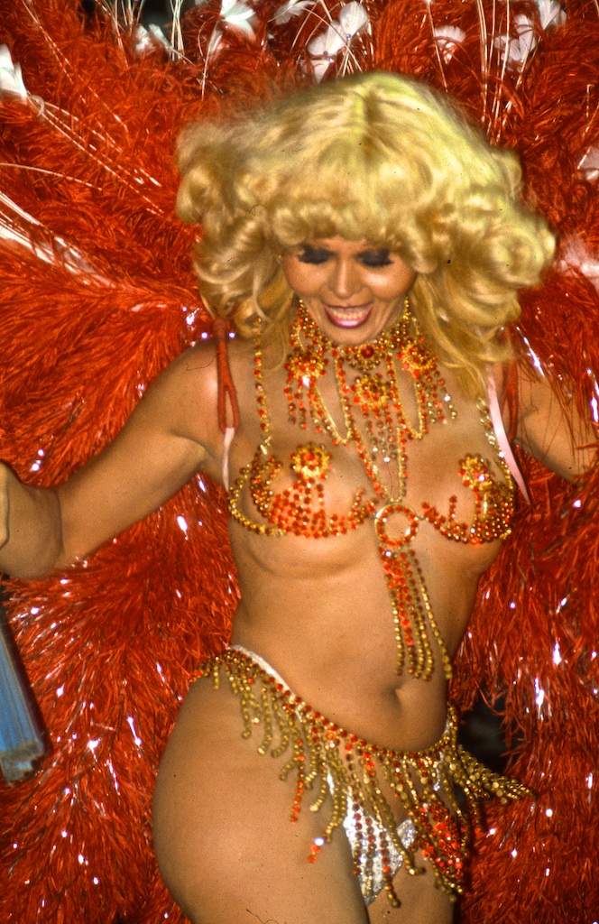 Carnival time in Rio de Janeiro, Brazil.