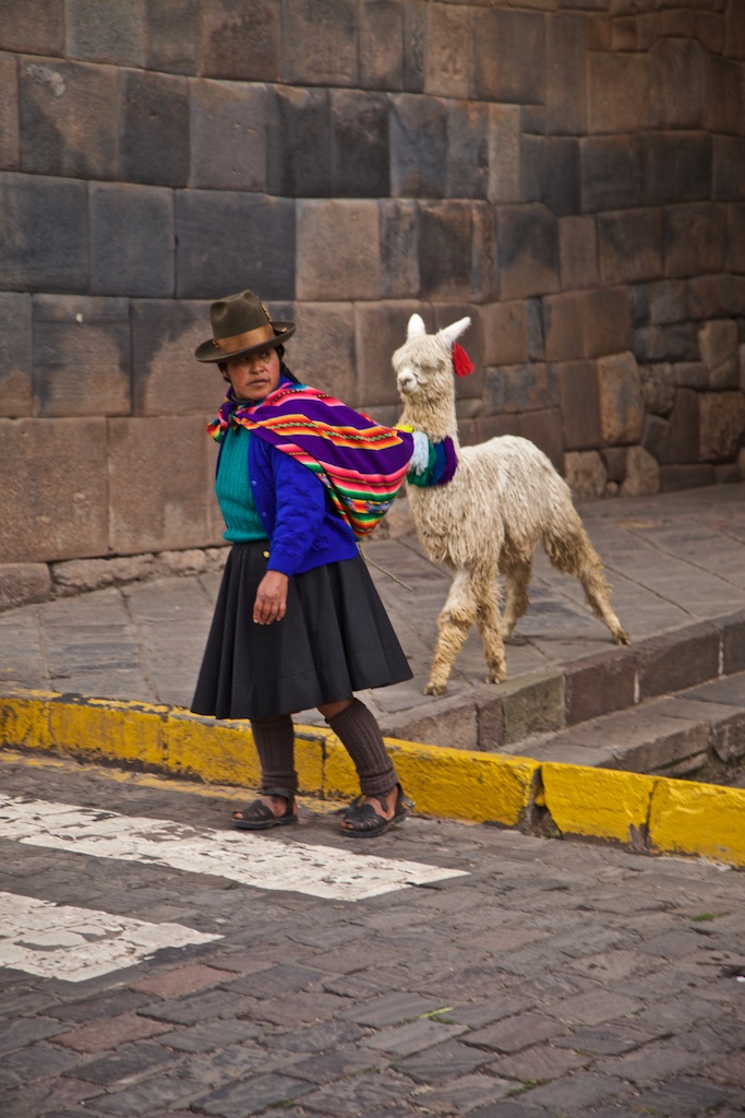 Native population. Cusco, Peru.