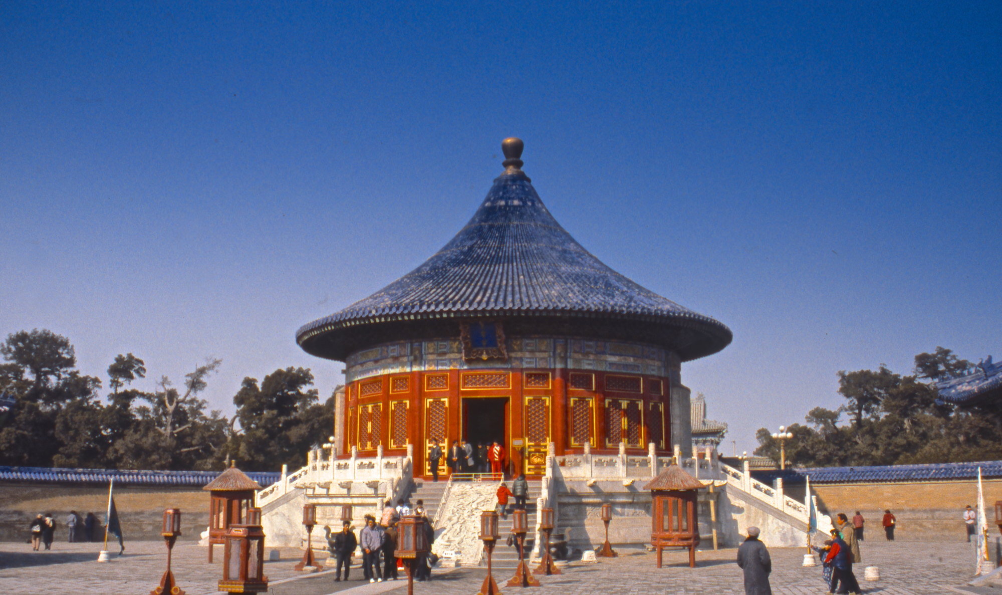 Pavilion in the Imperial Forbidden City. Beijing, China.