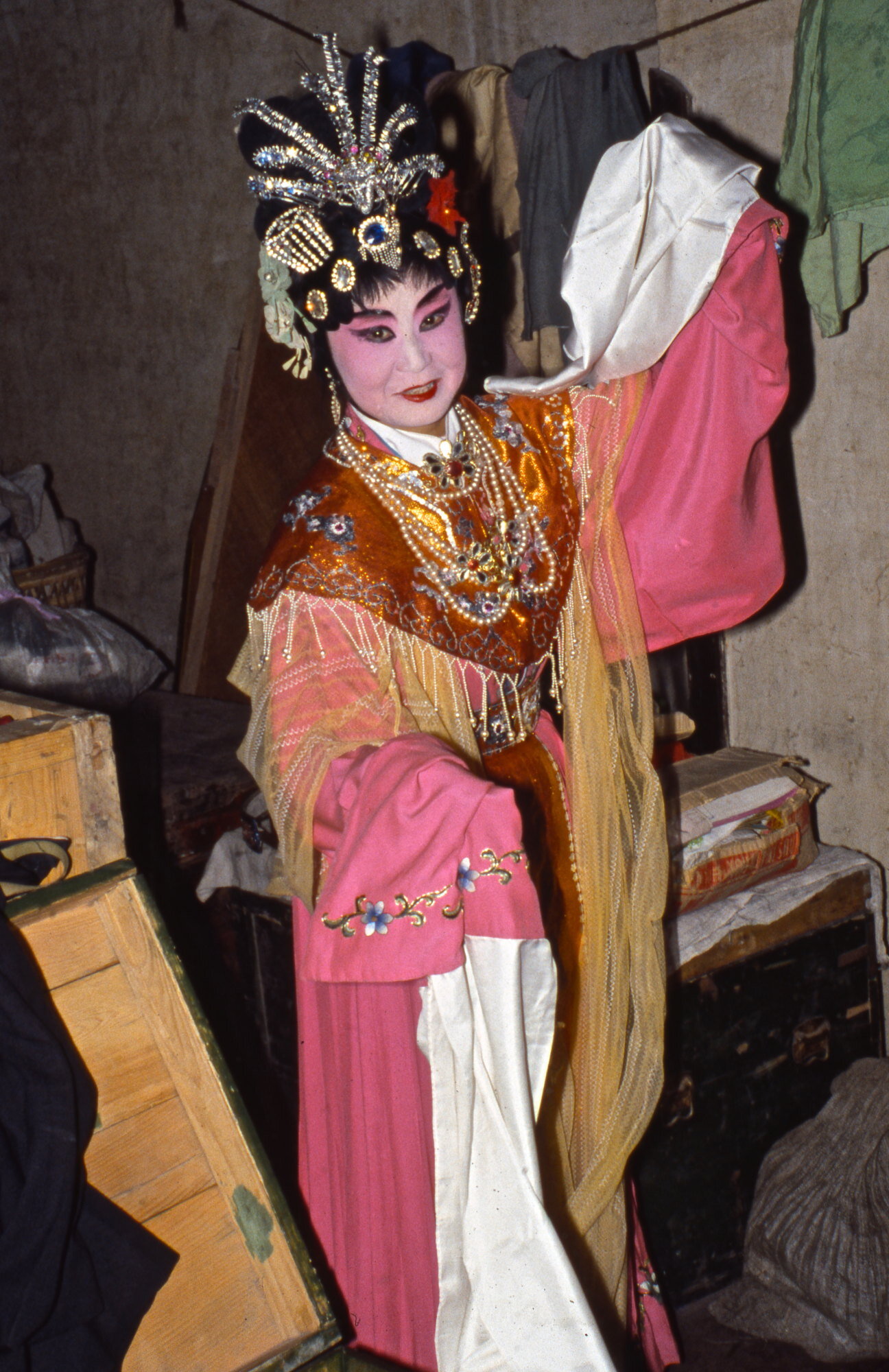 Opera performer. Chengdu, China.