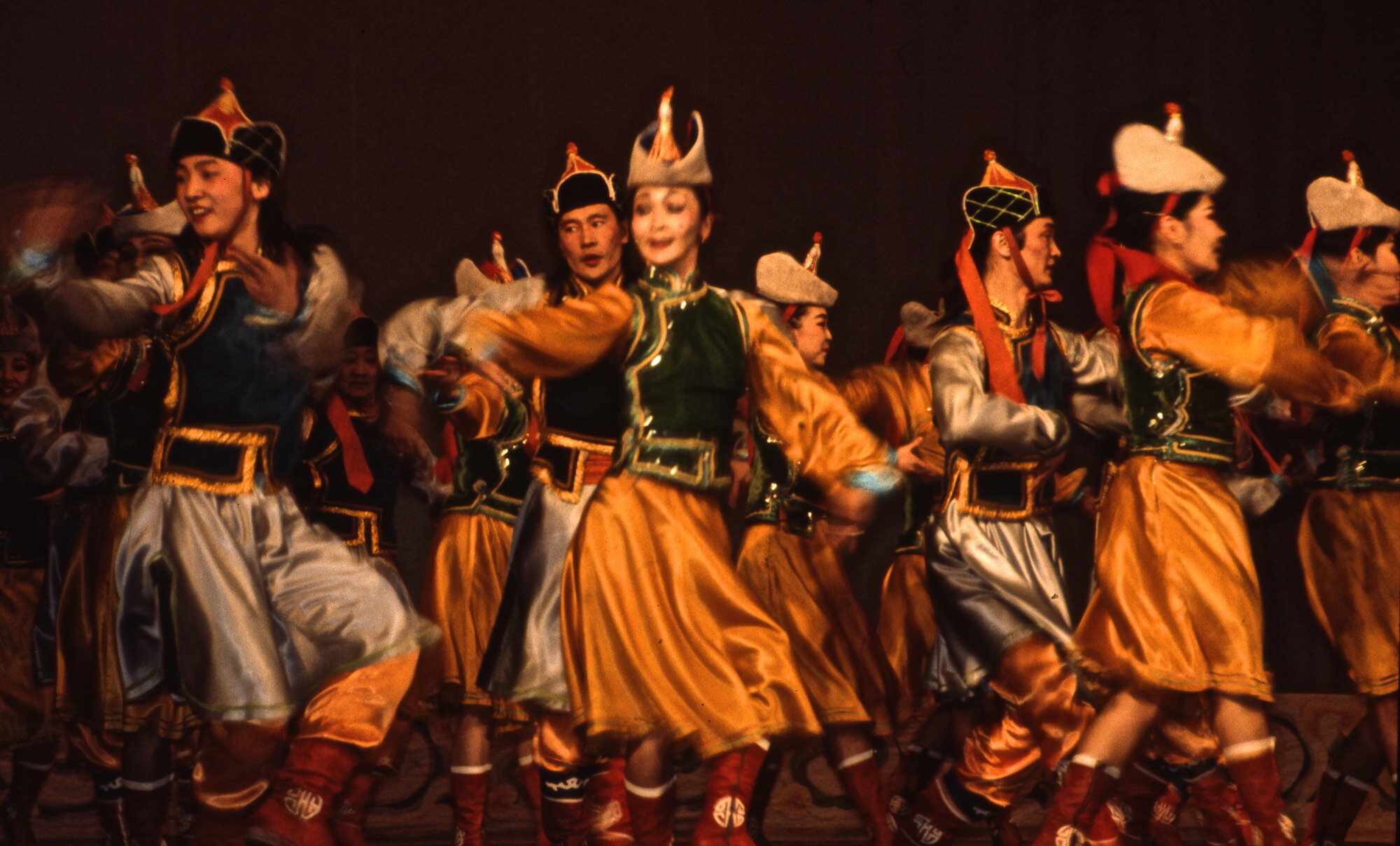 Dance performance in Ulaanbaatar, Mongolia.