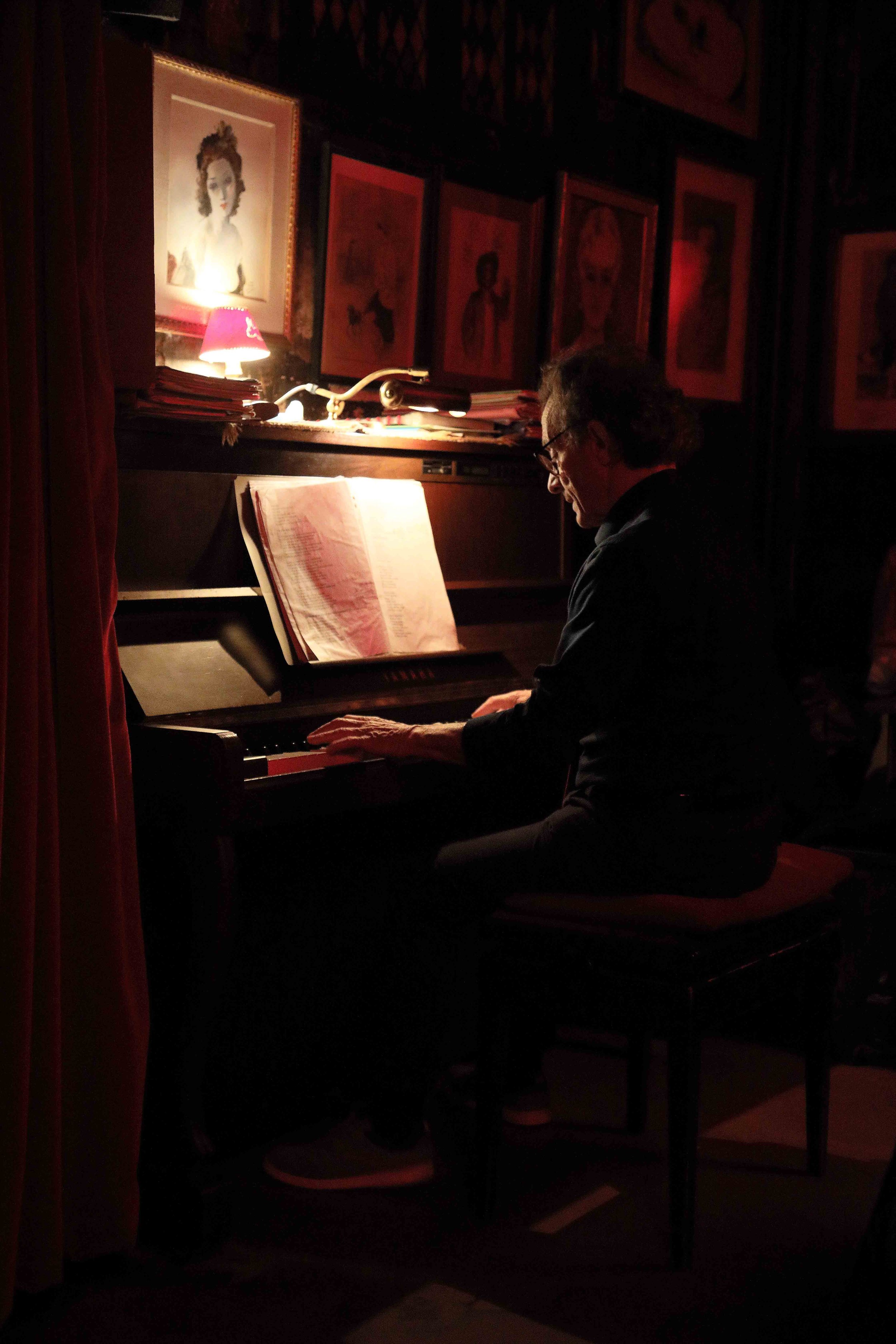 Musical entertainment at Lapin Agile. Montmartre, Paris, France.