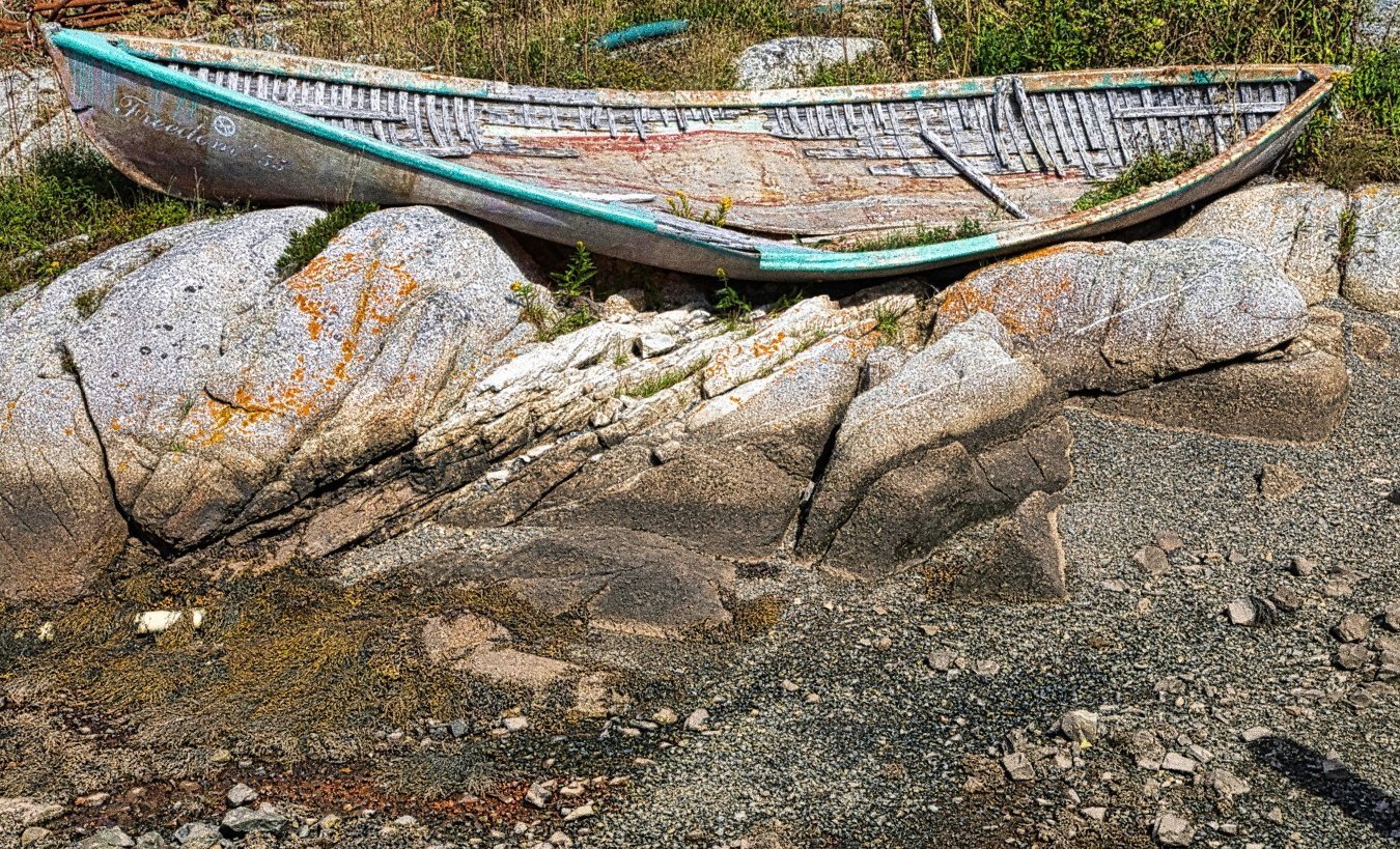 Stranded and abandoned; Peggy's Cove, Canada.