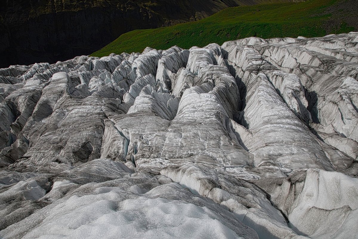 Glacier, Iceland.