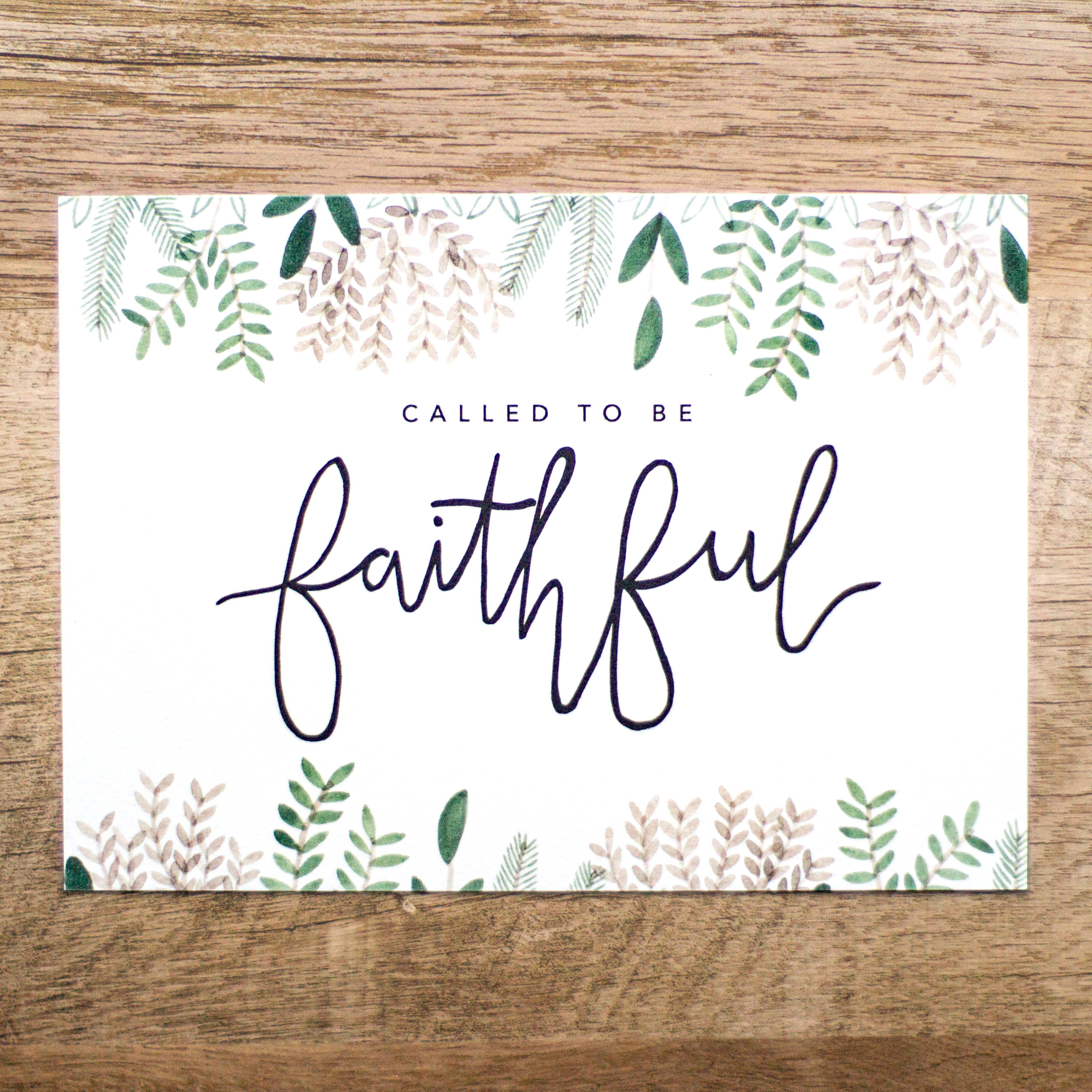 Faithful Art Print