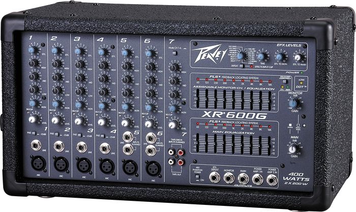 Peavey XR600G Powered Mixer Rental — Arizona Music Pro