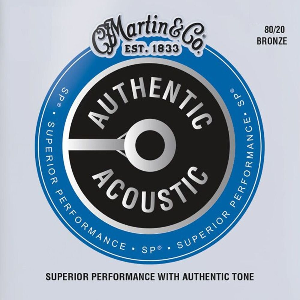 sponsor Summen blåhval Martin M140 80/20 Bronze Authentic Acoustic Strings - Light, 12-54 —  Arizona Music Pro