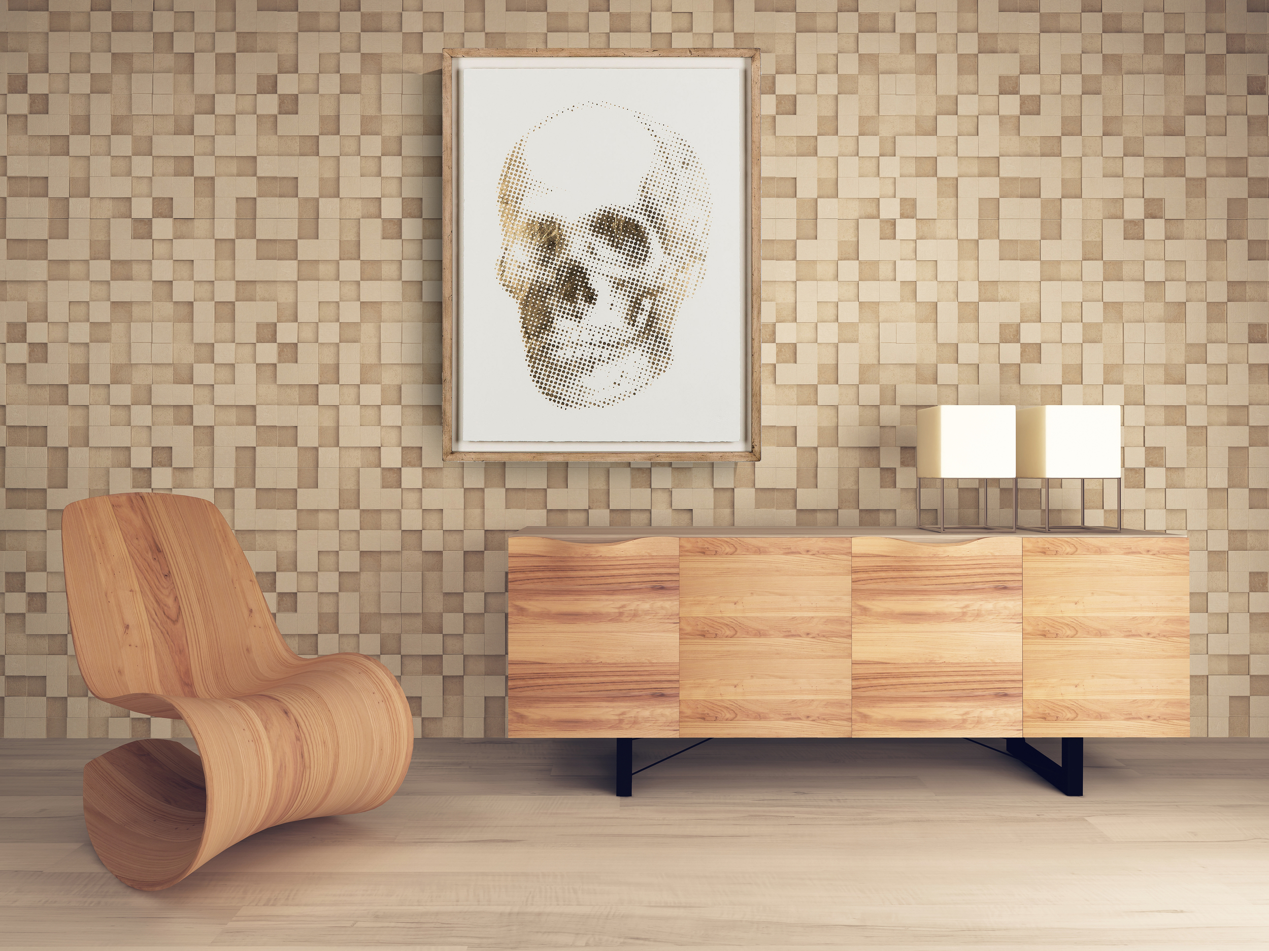 Coup&Co Room with GOLD SKULL.jpg