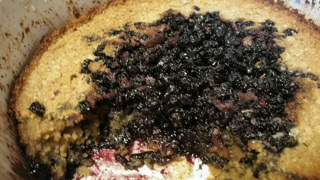 O.A.T . M aine Wi ld B lueberry C obbler 4 T. Butter - Melt in a 1 1/2 Q baking dish. Mix 1 1/4 C. O.A.T. Blend with 3/4 C. Milk. Pour evenly into baking dish to cover melted butter. Mix 2 C. Fresh Maine Wild Blueberries with 1/2 C. Sugar and 1/3 C. water. Spoon berries evenly over batter. DO NOT STIR. Sprinkle top with Sugar. Bake 30 minutes, or until toothpick comes out clean. Serve warm. Enjoy!