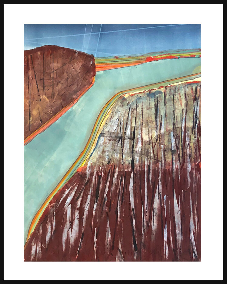    The River Between   "When you do things in your soul, you feel a river moving in you, a joy." Rumi   $390  