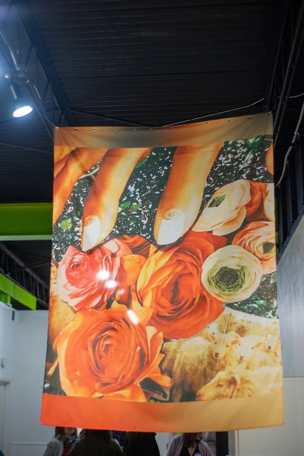  Coral Green&nbsp;Opening Reception Saturday, October 28, 2023    Lavish Nature,  Dail Chambers&nbsp;  On Closing In,  Aleta Lanier&nbsp;  Photo credit: Carly Ann Faye 