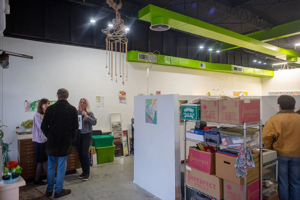  Coral Green&nbsp;Opening Reception Saturday, October 28, 2023    Lavish Nature,  Dail Chambers&nbsp;  On Closing In,  Aleta Lanier&nbsp;  Photo credit: Carly Ann Faye  Photo credit: Carly Ann Faye 