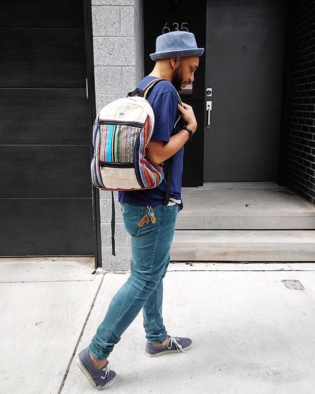 New GS accessories are hitting the floor at our South Street location, like this Hemp backpack 🎒 for $44.95 and this denim fedora for 16.95 😍