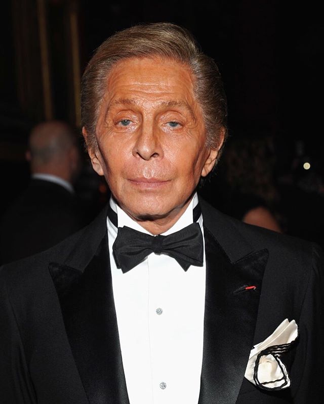 Happy 85th Birthday to Italian fashion designer Valentino! 🎉