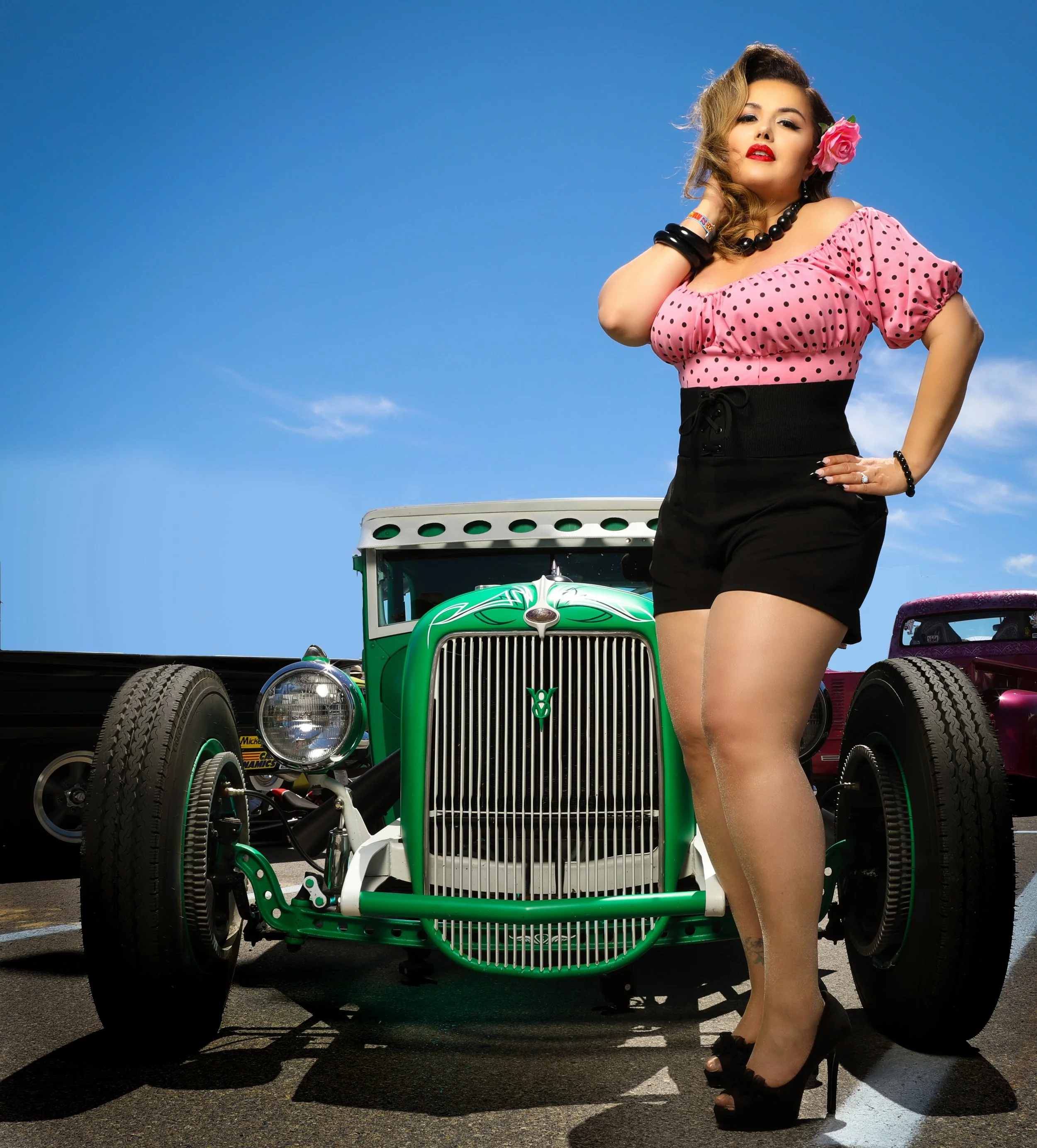 Jacquelina Winemixer Potential Photo Creating A Pinup By Melinda Jacquelina Winemixer is a Bronx-born pin-up gal who can usually be found with a flower in her hair and a glue gun in her hand. She loves crafting, sewing, up-cycling furniture and just making things dazzle. Jacquelina never followed modern fashion trends and wondered if she would ever fit in. Discovering pin up changed her whole world. Jacquelina feels Pin Up can be for everyone no matter what age, size, or nationality you are. She has been modeling pin up since 2011. https://www.facebook.com/jacquelinawinemixerpinup/