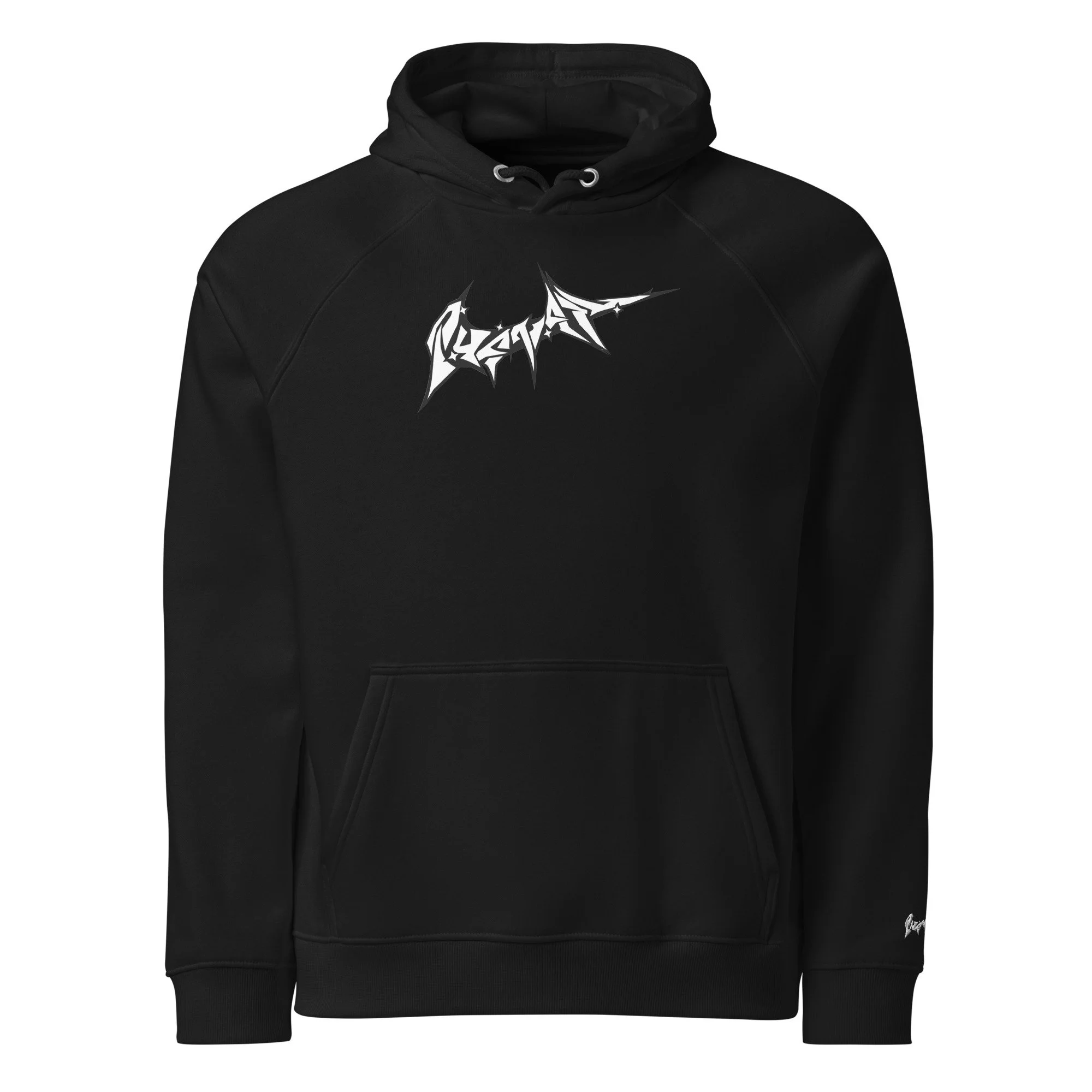 unisex-eco-raglan-hoodie-black-front-68dc8b866d93a.jpg