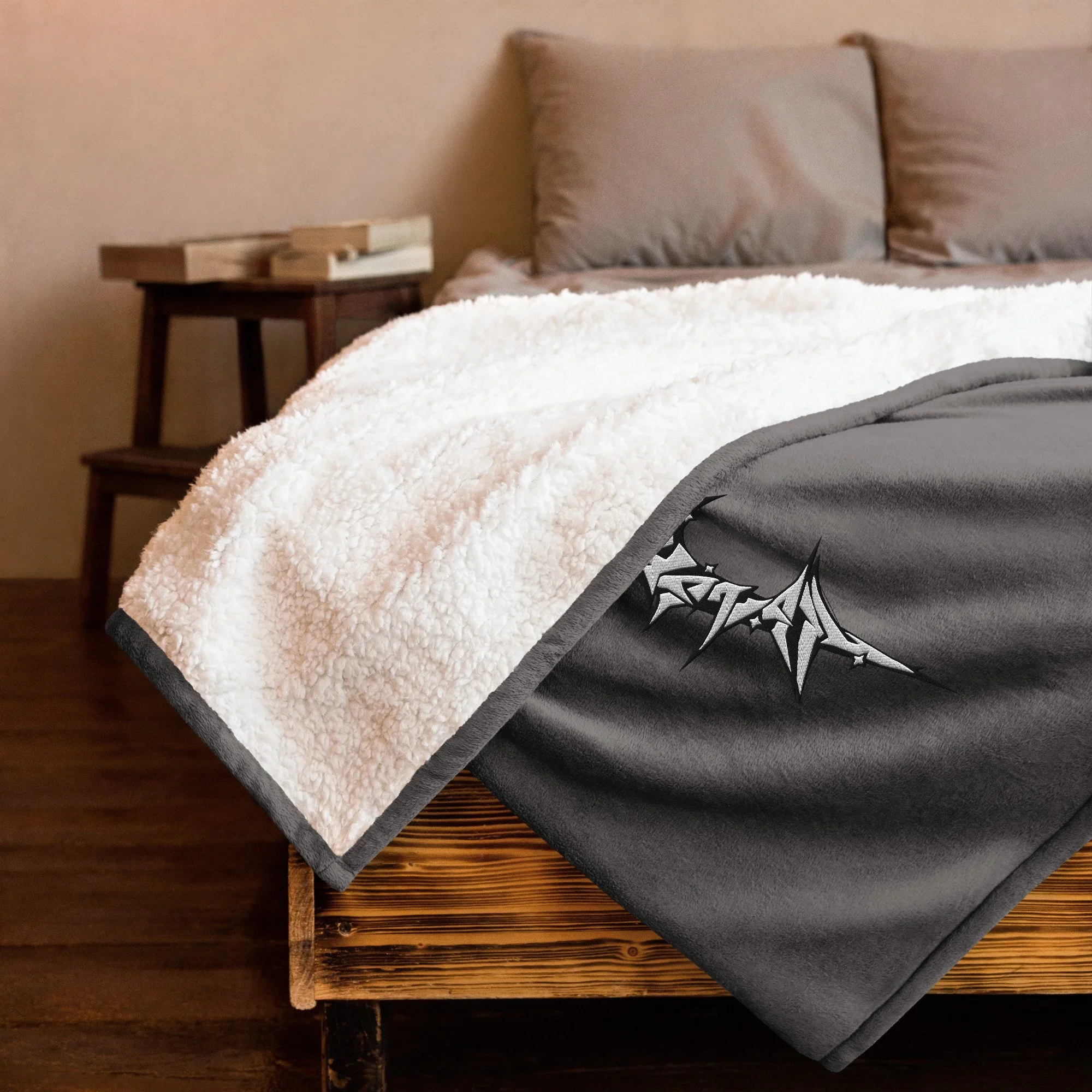 embroidered-premium-sherpa-blanket-heather-grey-front-68c3bd9a41166.webp